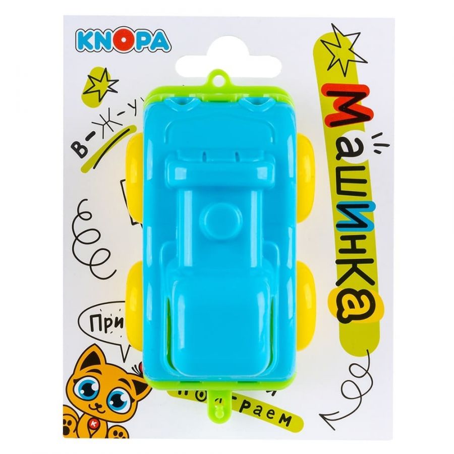 Машинка паровозик "Вжух в городе" 10 см КНОПА