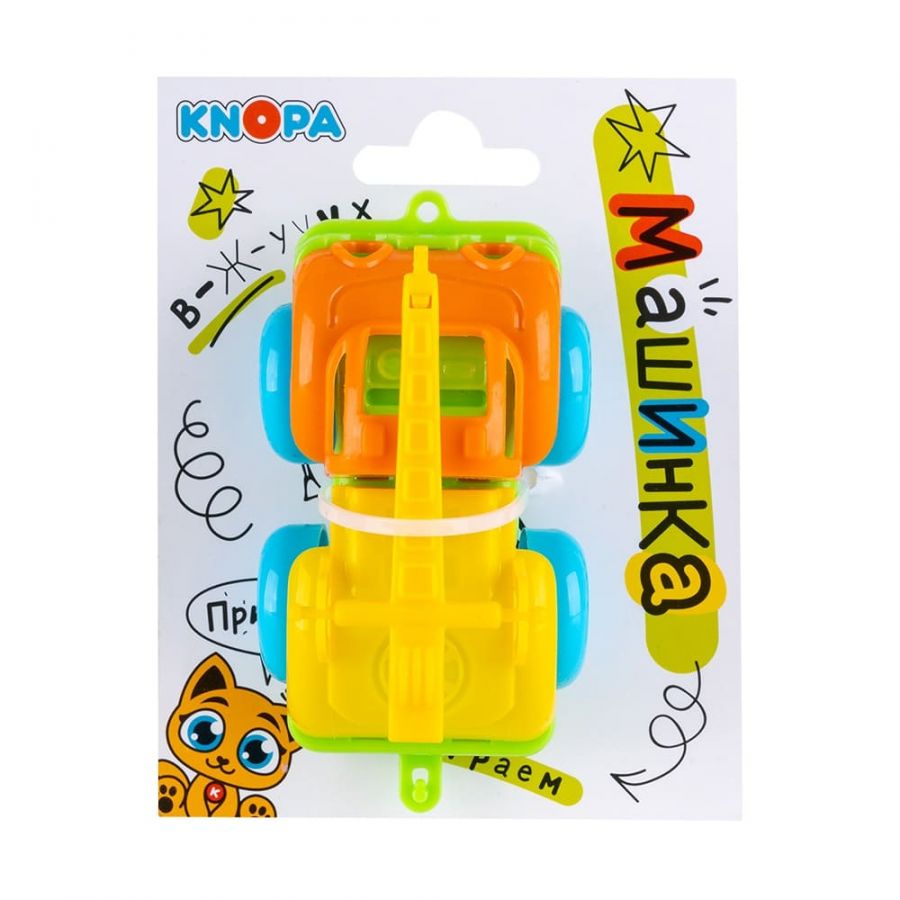 Машинка кран "Вжух в городе" 10 см КНОПА