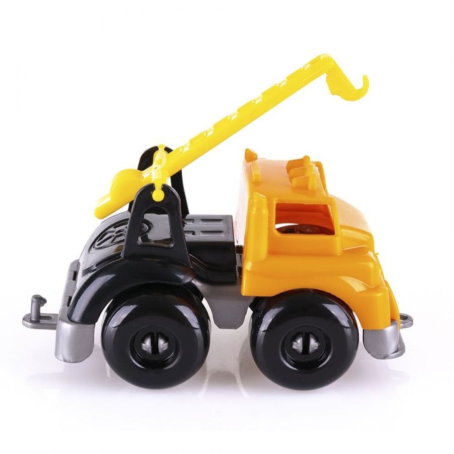 Машинка кран "Вжух на стройке" 10 см КНОПА