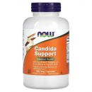 NOW Candida Support, Кандида Саппорт, 90 капсул