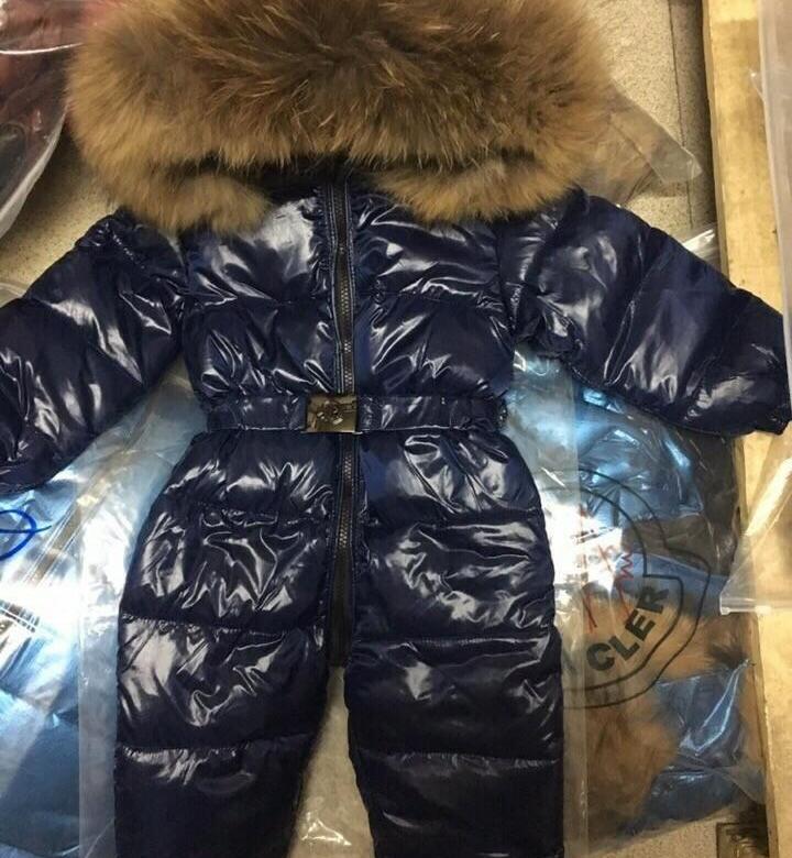 MONCLER ДЕТСКИЙ КОМБИНЕЗОН (МОНКЛЕР) СИНИЙ