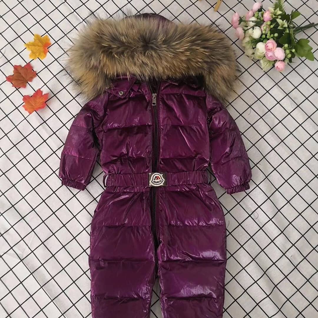 MONCLER ДЕТСКИЙ КОМБИНЕЗОН (МОНКЛЕР) ФИОЛЕТОВЫЙ