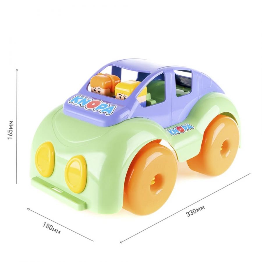 Машинка джип "Крепыш" 33 см КНОПА