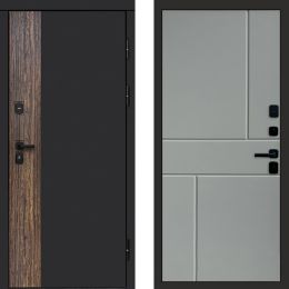 Входная дверь Termo-door Тор Горизонт Грей Софт