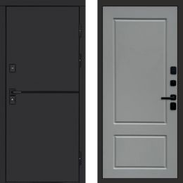 Входная дверь Termo-door Тренд Блэк Марсель Грей Софт