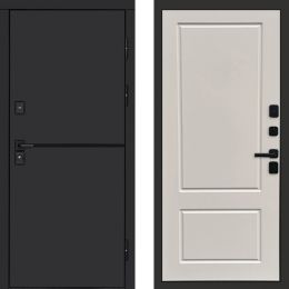Входная дверь Termo-door Тренд Блэк Марсель Слоновая Кость