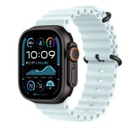 Часы Apple Watch Ultra 2 GPS + Cellular 49mm Titanium Case with Ice Blue Ocean Band - Black Titanium Finish оригинал оригинал