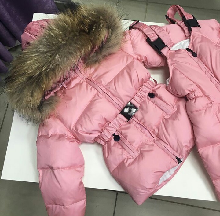 MONCLER ДЕТСКИЙ КОСТЮМ (МОНКЛЕР) РОЗОВЫЙ МАТОВЫЙ 2