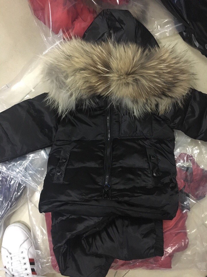 MONCLER ДЕТСКИЙ КОСТЮМ (МОНКЛЕР) ЧЕРНЫЙ МАТОВЫЙ 2