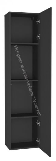 Гостиная Point К-14 Чёрный глянец/Чёрный матовый