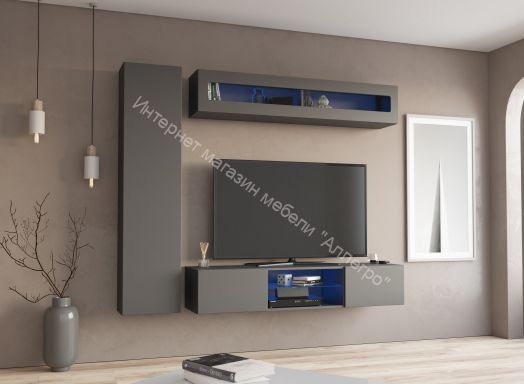 Гостиная Point К-2 Серый графит