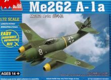 Сборная модель самолета Messerschmitt Me.262 A-1 1:144