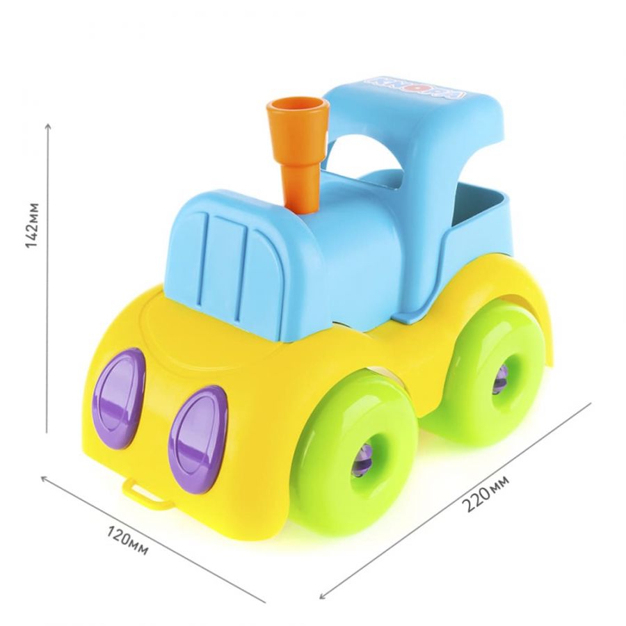 Машинка "Паровозик" 22 см КНОПА