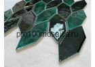 GREEN GARDEN с кракелюром Мозаика  серия PORCELAIN, размер, мм: 268*268*8 (ORRO Mosaic)
