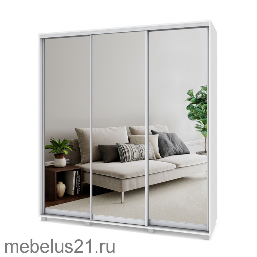 Шкаф купе Мартин с зеркалом 2,2 м