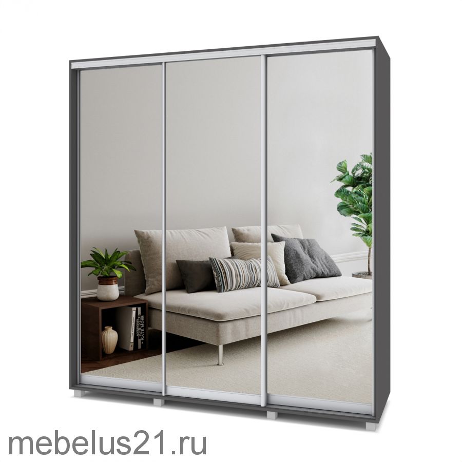 Шкаф купе Мартин с зеркалом 2,2 м