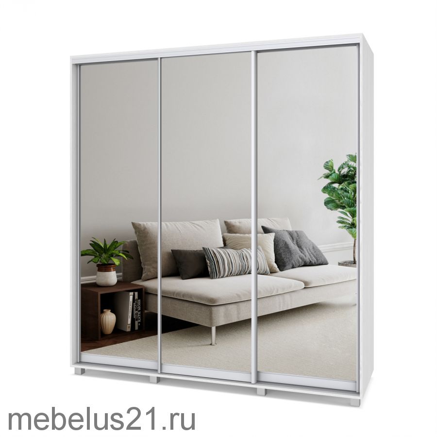 Шкаф купе Мартин с зеркалом 2,4 м