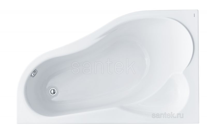 Акриловая ванна Santek Ибица XL 160х100 L левая
