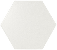 HEXAGON WHITE MATT 12,4X10,7HX