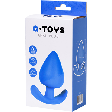 Анальная пробка с узким кончиком Toyfa A-Toys Anal Plug