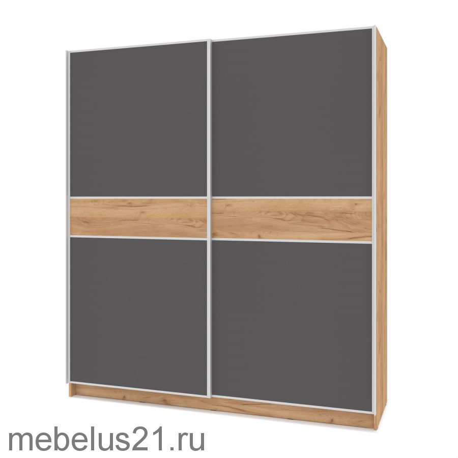 Шкаф купе Урбан со вставкой 2,2 м