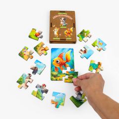 Деревянный пазл Домашние Питомцы от Yoshatoys