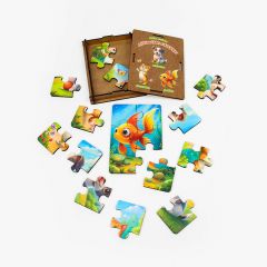 Деревянный пазл Домашние Питомцы от Yoshatoys