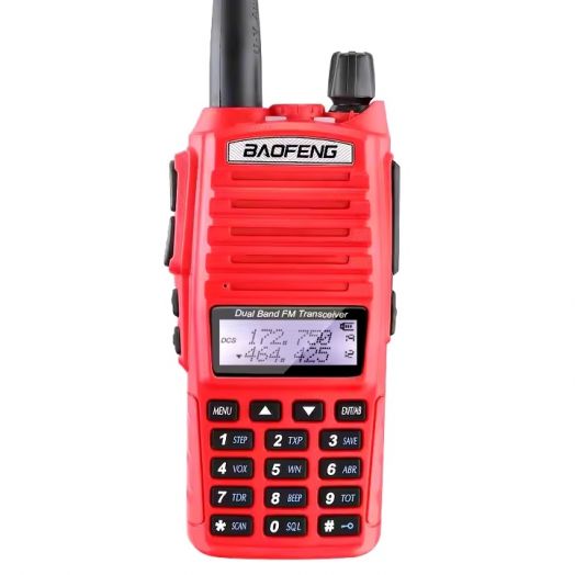 Рация Baofeng UV-82 5W красная