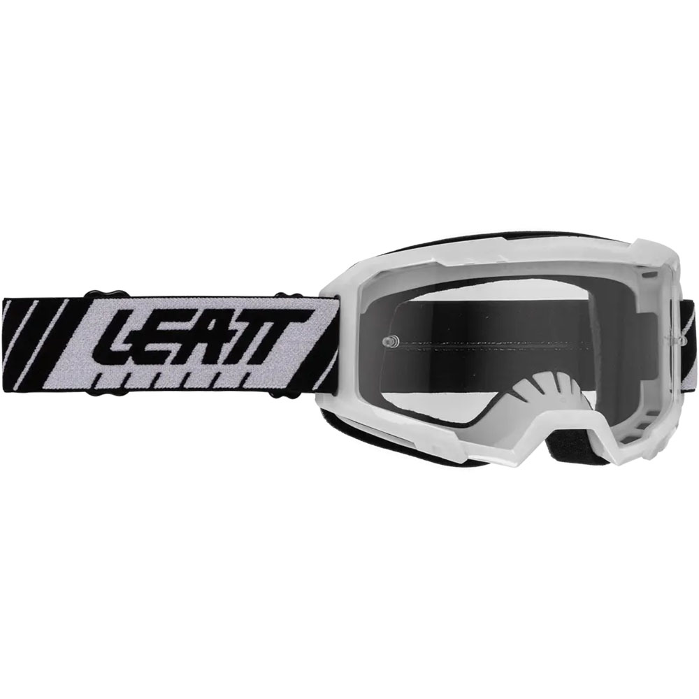 Leatt Vizion 2.5 White Clear 90% (2025) очки для мотокросса и эндуро