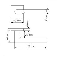 Ручка Morelli Mercury MH-53-S6 схема