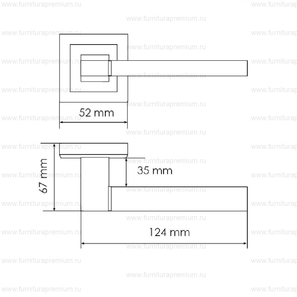 Ручка Morelli Ystad MH-47-S6