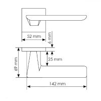 Ручка Morelli Platea MH-51-S6 схема