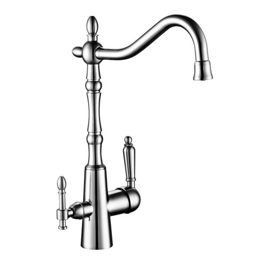 Смеситель Rossinka для кухни с подключением к фильтру с питьевой водой (Z35-33)