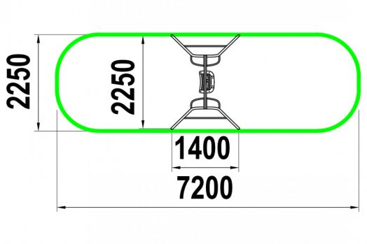 Качели на цепочках
