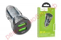 Автомобильное зарядное устройство Hoco Z47 Leader 2 USB