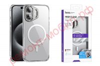 Силиконовый чехол Hoco Vip magnetic protective case ( AS11 ) для iPhone 16 Pro Max