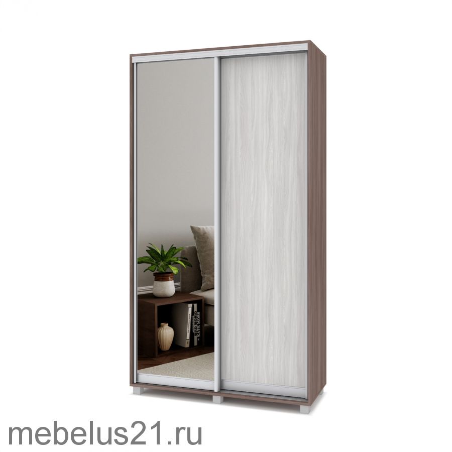 Шкаф купе с зеркалом Роланд 1,2 м