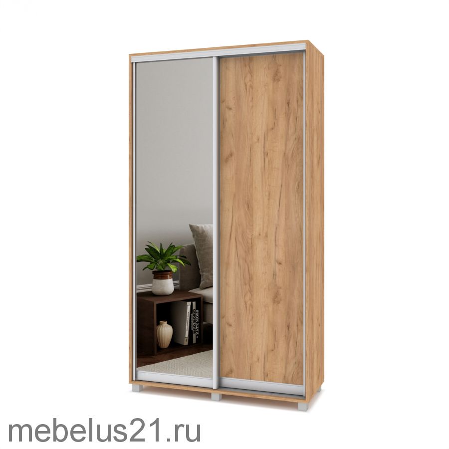 Шкаф купе с зеркалом Роланд 1,2 м