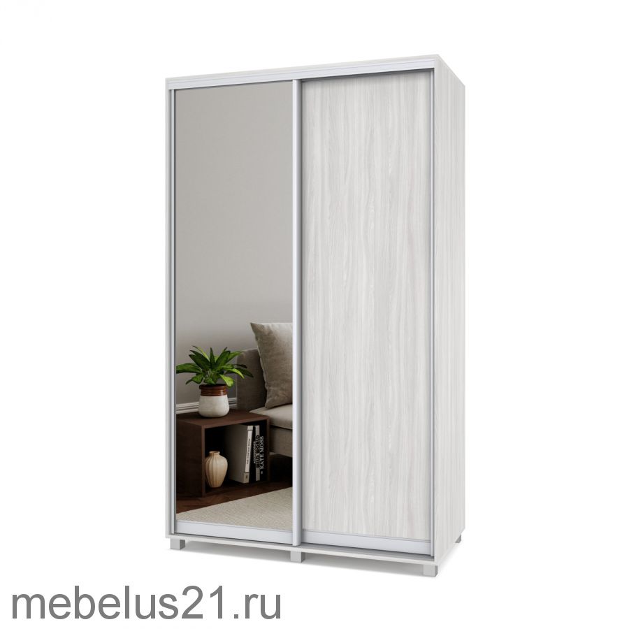 Шкаф купе с зеркалом Роланд 1,3 м