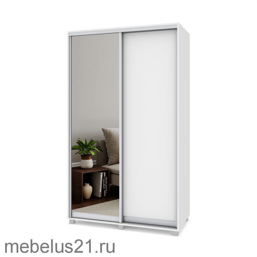 Шкаф купе с зеркалом Роланд 140
