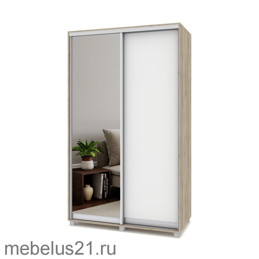Шкаф купе с зеркалом Роланд 1,5 м