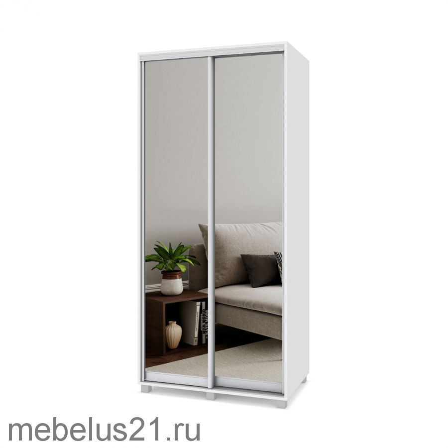 Шкаф купе с зеркалами Роланд 1 м