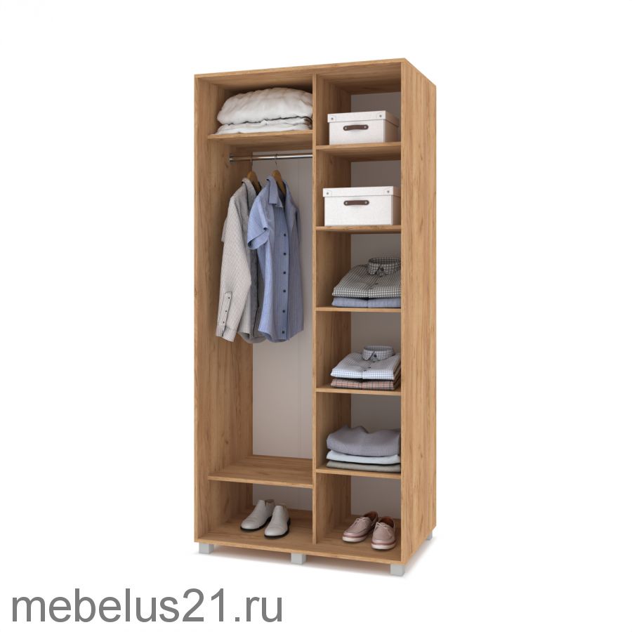 Шкаф купе с зеркалами Роланд 1 м