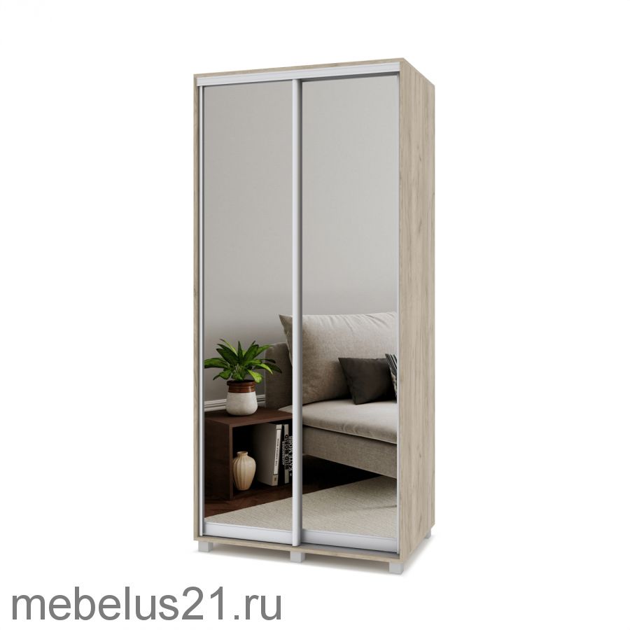 Шкаф купе с зеркалами Роланд 1,2 м