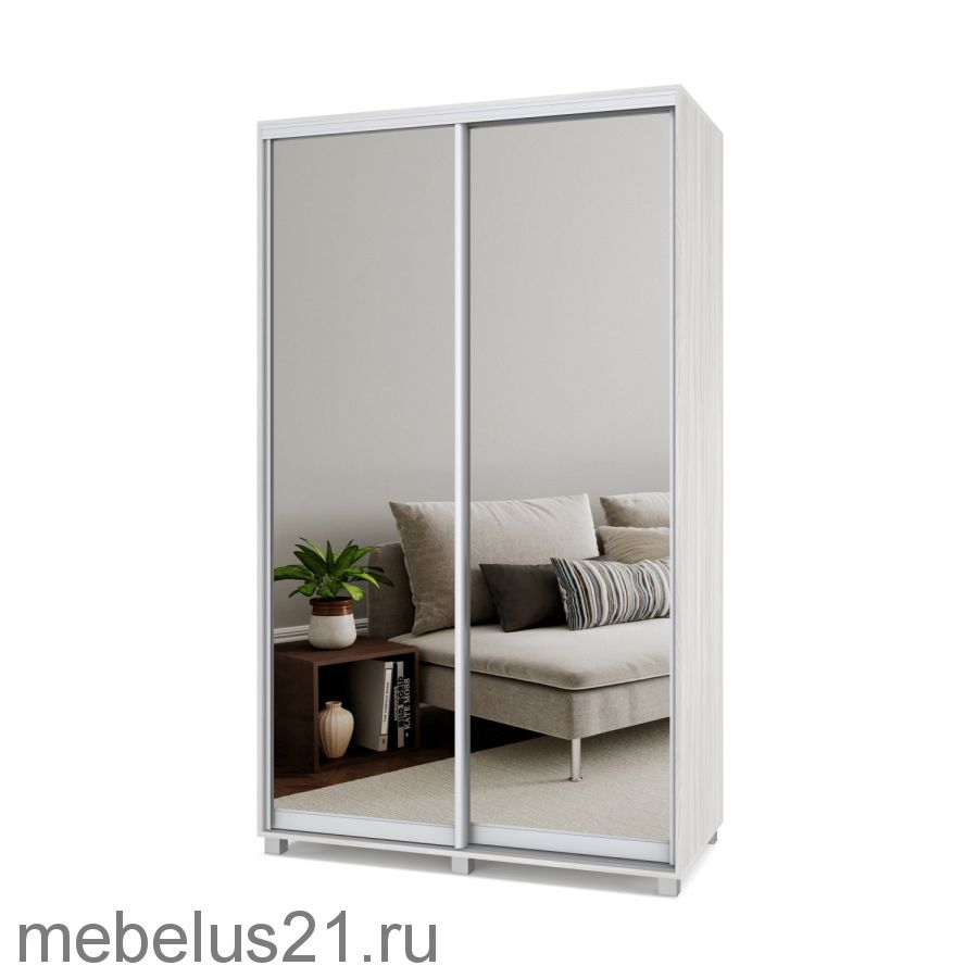 Шкаф купе с зеркалами Роланд 1,3