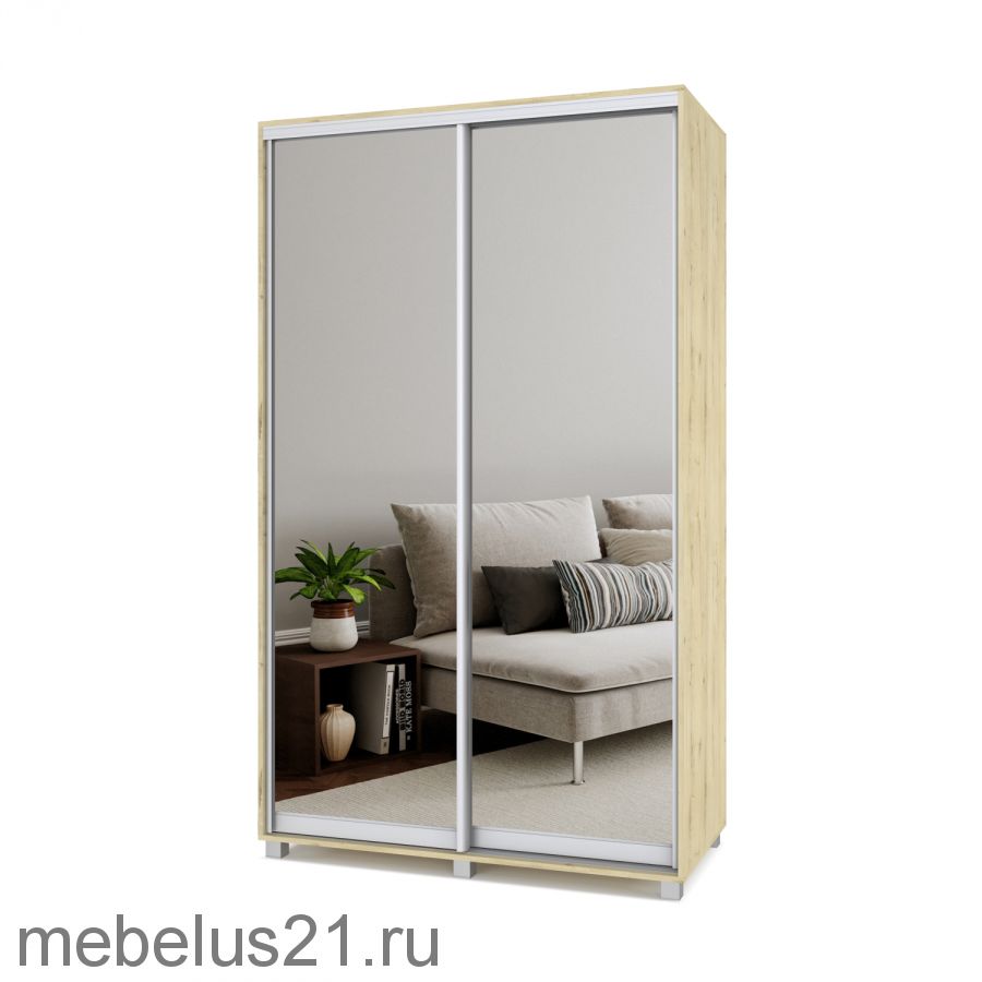 Шкаф купе с зеркалами Роланд 1,4 м