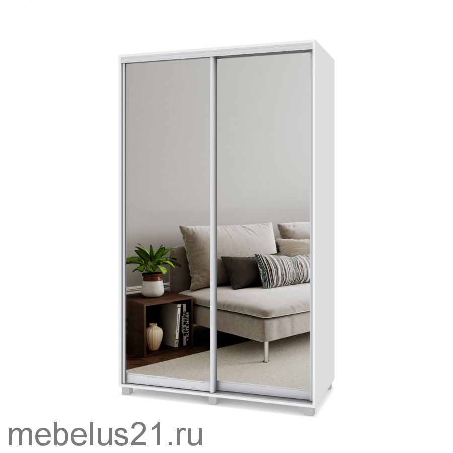 Шкаф купе с зеркалами Роланд 1,4 м