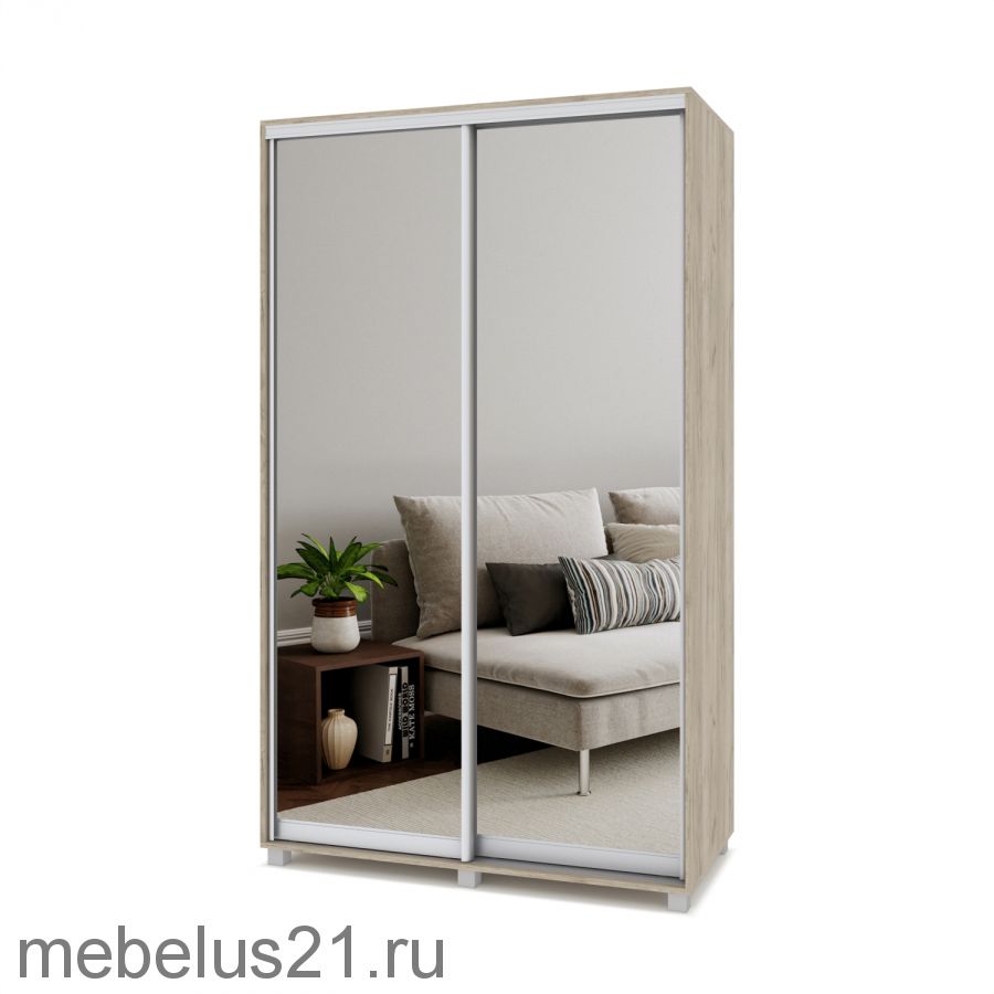Шкаф купе с зеркалами Роланд 1,5 м