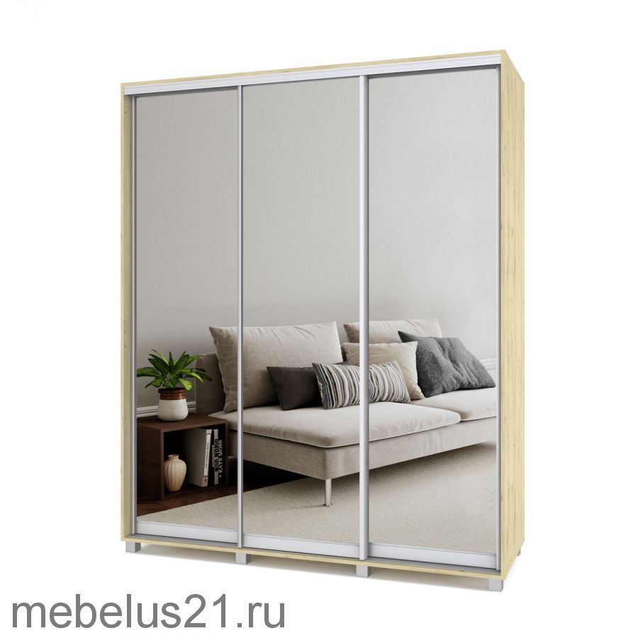 Шкаф купе с зеркалами Роланд 1,8 м