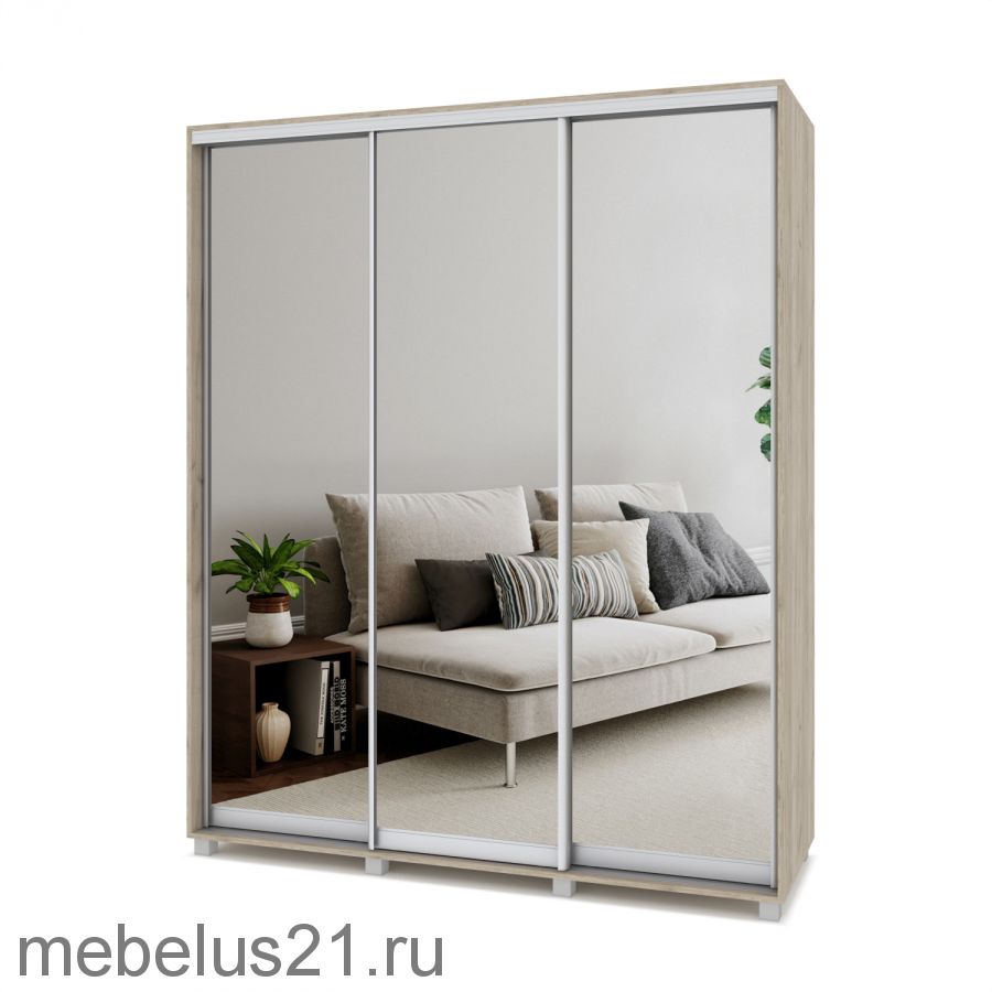 Шкаф купе с зеркалами Роланд 1,8 м